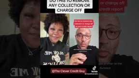 DO THIS TO REMOVE ANY COLLECTION OR CHARGE OFF #credit #creditrestoration #chargeoffs #collections
