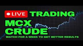CRUDE OIL LIVE TRADING  | Best MCX Strategy 2026 | High Accuracy Setup