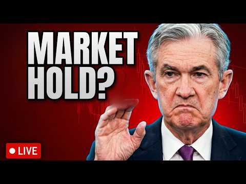 🔴MARKETS ON EDGE, BTC & GOLD CRASH, NASDAQ UNDER 30K! | LIVE TRADING