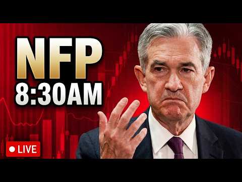 🔴NFP JOBS REPORT SHOCKER - WOW! PAYROLL SHOCK MARKETS? | LIVE TRADING