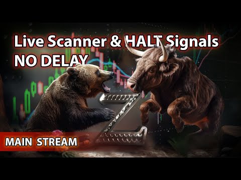 🌊Live Scanner and Day Trade Ideas, NO DELAY. Morning Gappers Momentum and Halt Scanner 06/09/2026