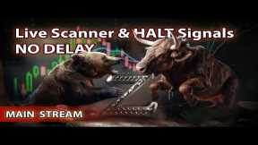 🌊Live Scanner and Day Trade Ideas, NO DELAY. Morning Gappers Momentum and Halt Scanner 06/09/2026